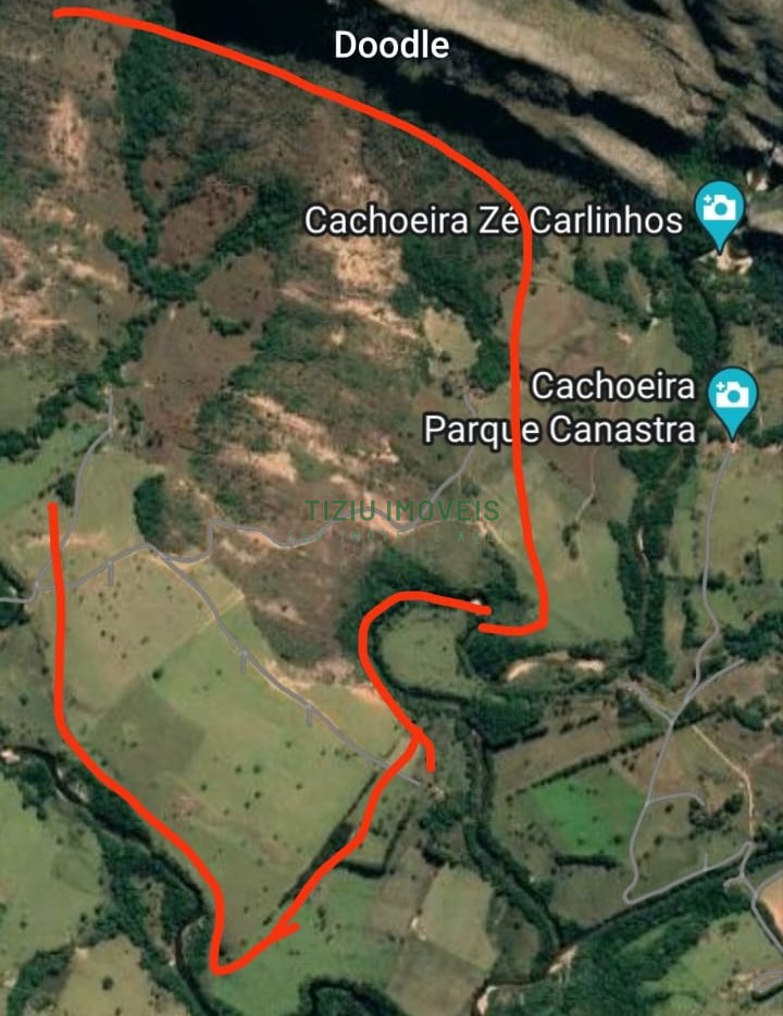 Fazenda 93 alqueires na Serra da Canastra (Valor por alqueire R$ 120.000)