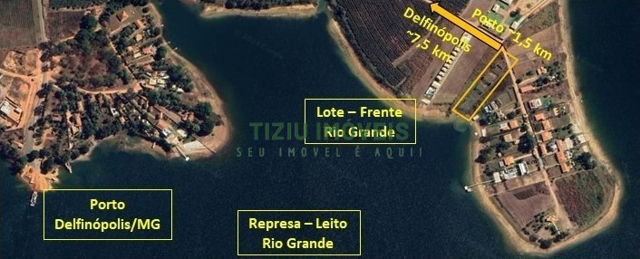 Lote para rancho em Delfinópolis - MG